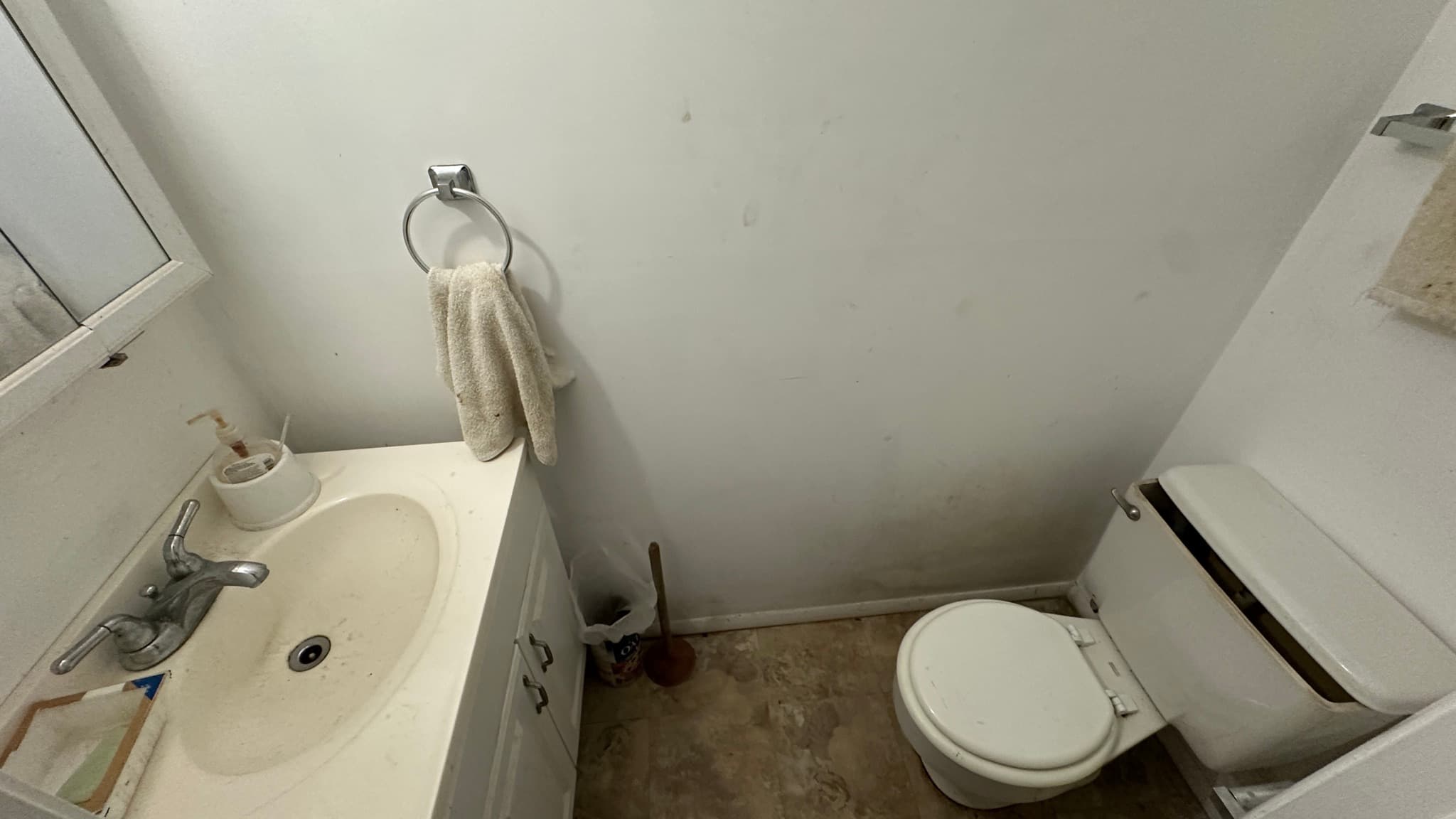 Gunners Lake Village, Germantown MD — Lower level, owner's belongings throughout