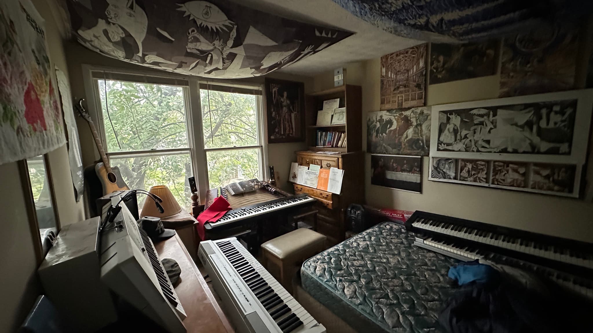 Gunners Lake Village, Germantown MD — Bedroom currently used as a music room